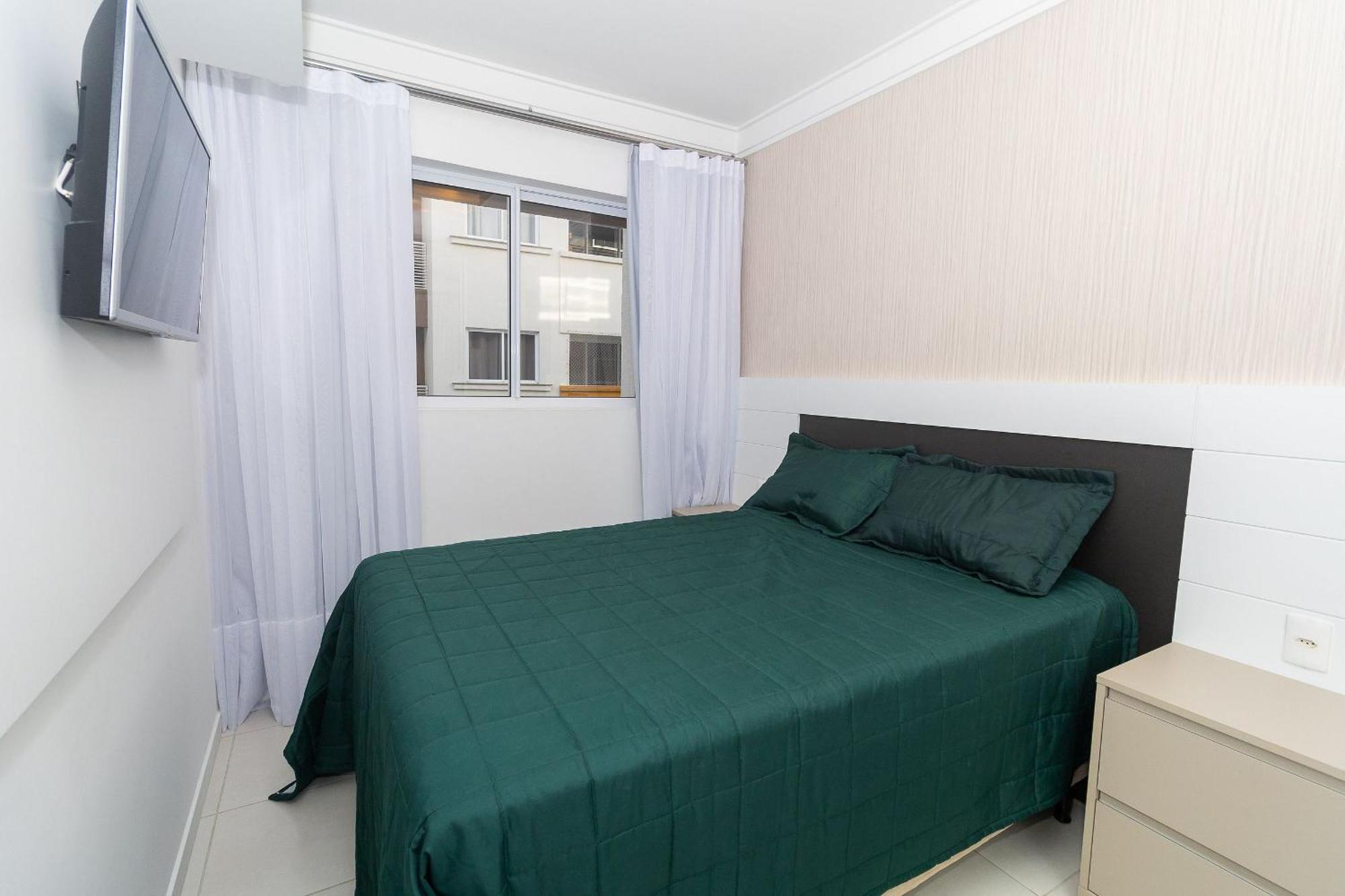 Cardeal 206B - Aconchegante Apartamento Na Praia De Bombas - 2 Dormitorios 5 Pessoas - 邦比尼亚斯 外观 照片